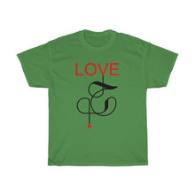 Load image into Gallery viewer, Unisex Heavy Cotton Tee -love-حب