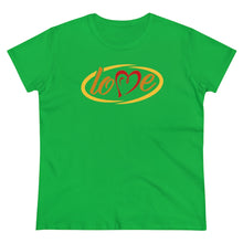 Load image into Gallery viewer, Women's Heavy Cotton Tee love