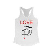 Load image into Gallery viewer, Women's Ideal Racerback Tank -love - حب