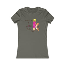 Load image into Gallery viewer, Women's Favorite Tee mommy i love you -happy Mother's Day
