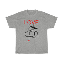 Load image into Gallery viewer, Unisex Heavy Cotton Tee -love-حب