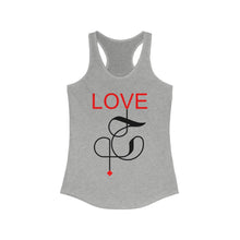 Load image into Gallery viewer, Women's Ideal Racerback Tank -love - حب