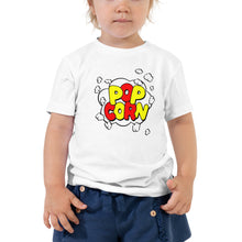 Load image into Gallery viewer, Toddler Short Sleeve Tee pop corn