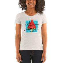 Load image into Gallery viewer, Ladies' short sleeve t-shirt - cool summer mellow smile