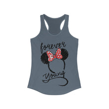 Load image into Gallery viewer, Women&#39;s Ideal Racerback Tank - forever young
