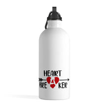 Load image into Gallery viewer, Stainless Steel Water Bottle -heart breaker
