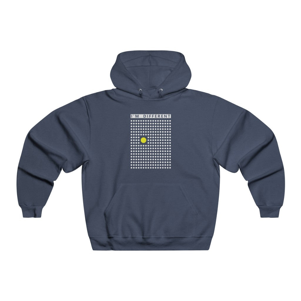 Men's NUBLEND® Hooded Sweatshirt - I'M different