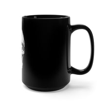 Load image into Gallery viewer, Black Mug 15oz  skull
