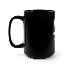 Load image into Gallery viewer, Black Mug 15oz  skull
