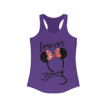 Load image into Gallery viewer, Women&#39;s Ideal Racerback Tank - forever young
