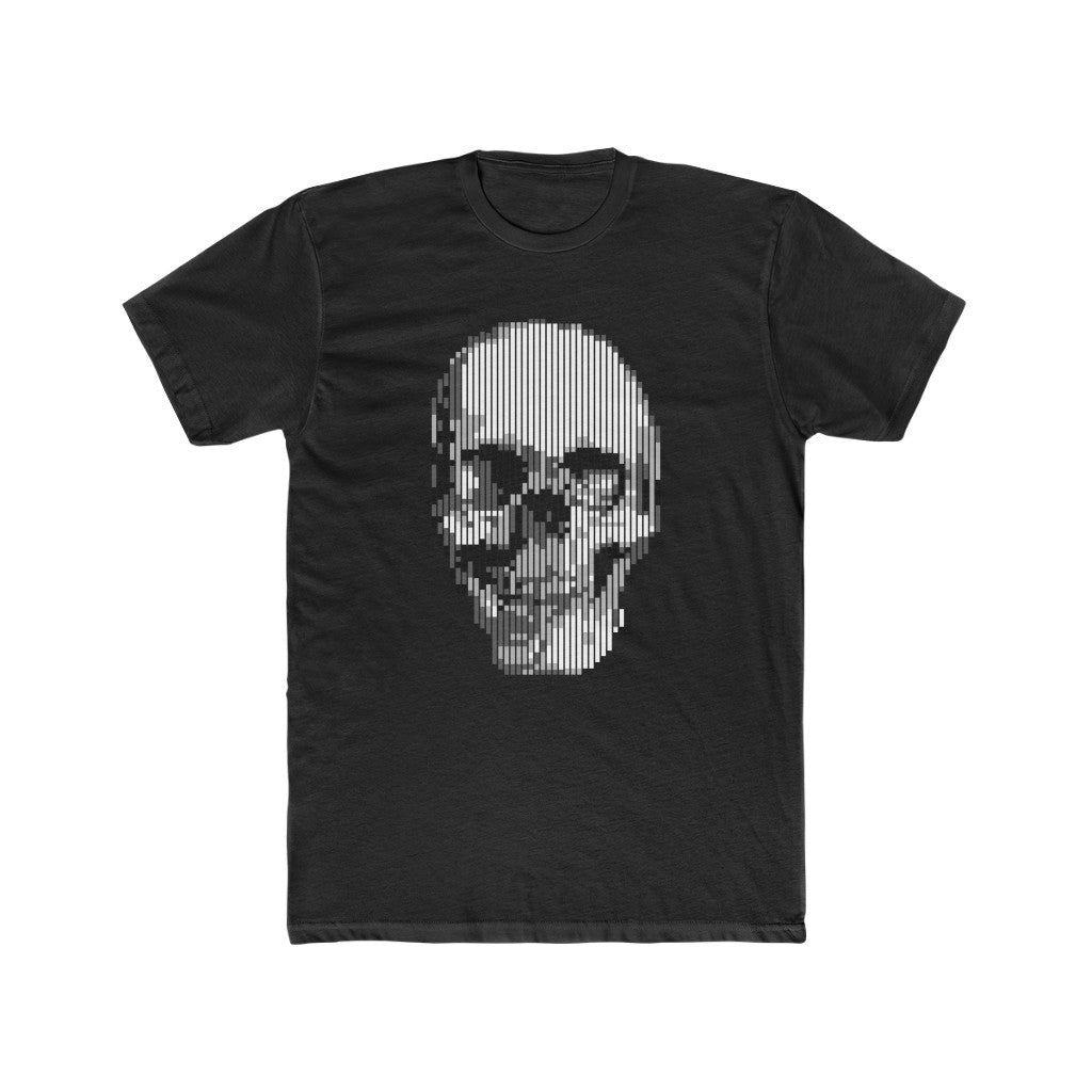 Men's Cotton Crew Tee  -skull