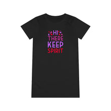 Load image into Gallery viewer, Organic T-Shirt Dress - hi there keep spirit
