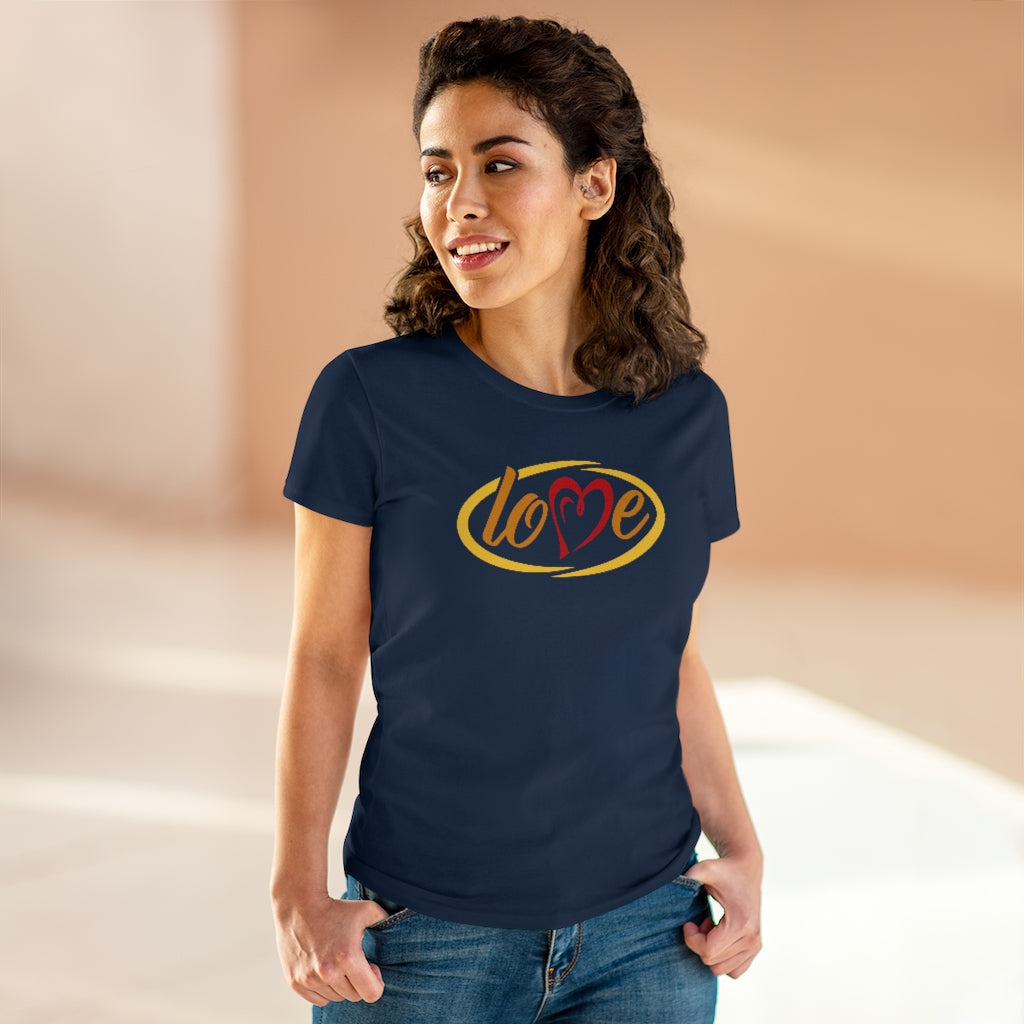 Women's Heavy Cotton Tee love