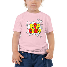 Load image into Gallery viewer, Toddler Short Sleeve Tee pop corn
